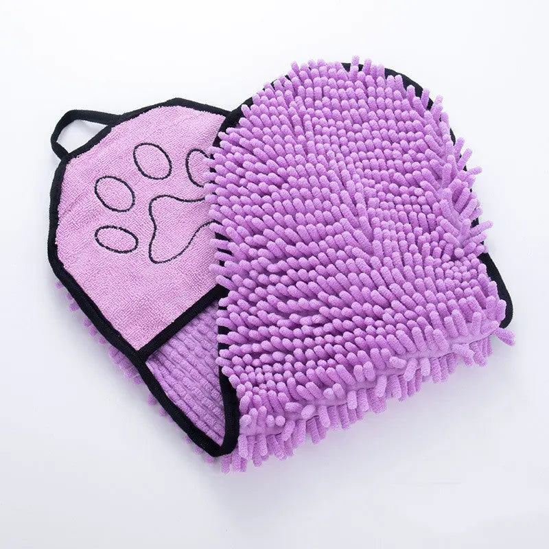 Quick-Drying Microfiber Towel for Cats & Dogs - TadeyPet