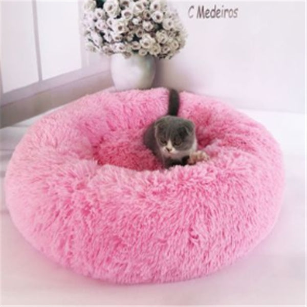 Cat & Dog Round Mattress for Autumn And Winter - TadeyPet