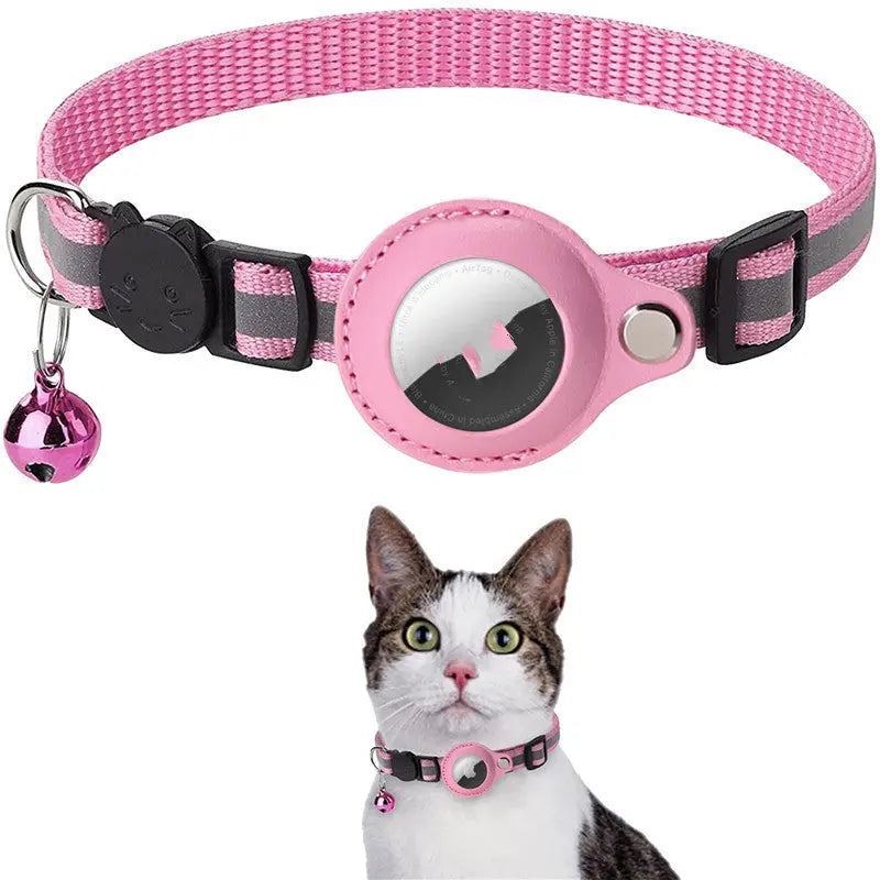 Reflective Airtag Collar for Cat & Dog - TadeyPet