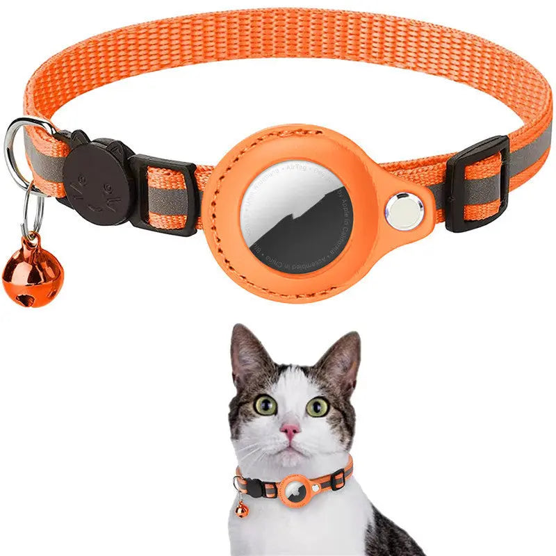 Reflective Airtag Collar for Cat & Dog - TadeyPet