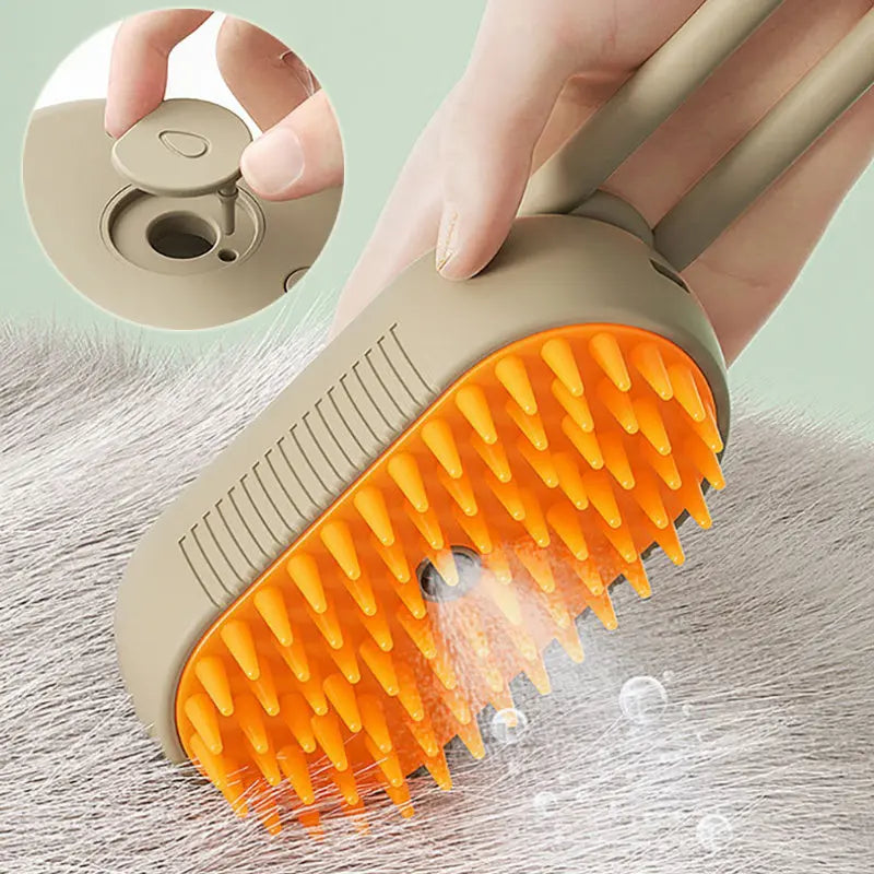 Cat & Dog Steam Brush - TadeyPet