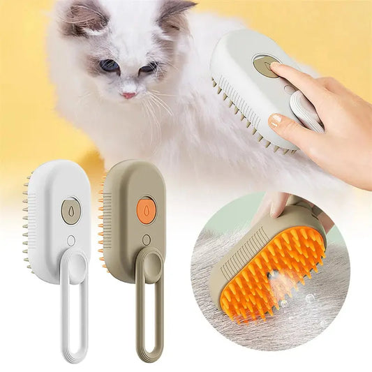 Cat & Dog Steam Brush - TadeyPet