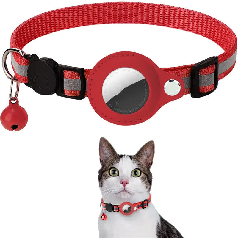 Reflective Airtag Collar for Cat & Dog - TadeyPet