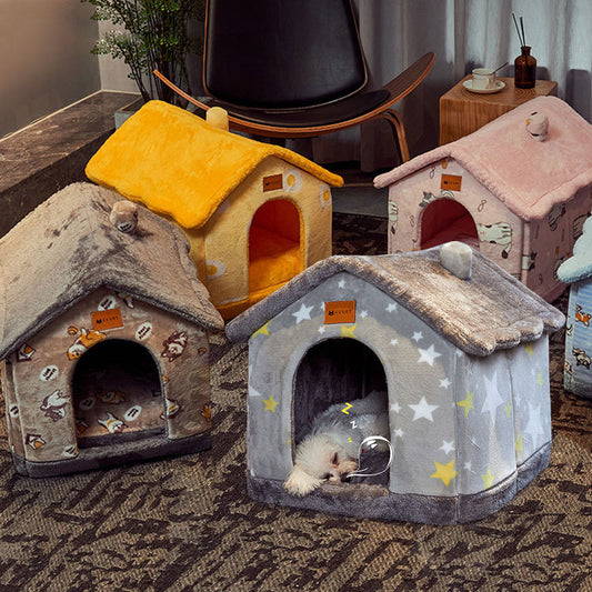 Foldable Dog & Cat House - TadeyPet