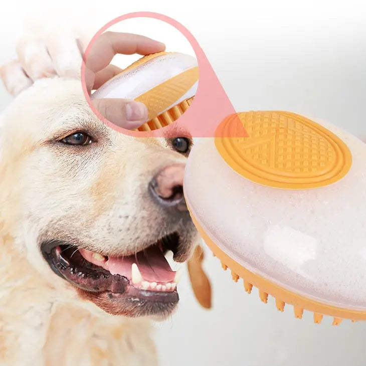 Bath Brush 2-in-1 for Dog & Cat - TadeyPet