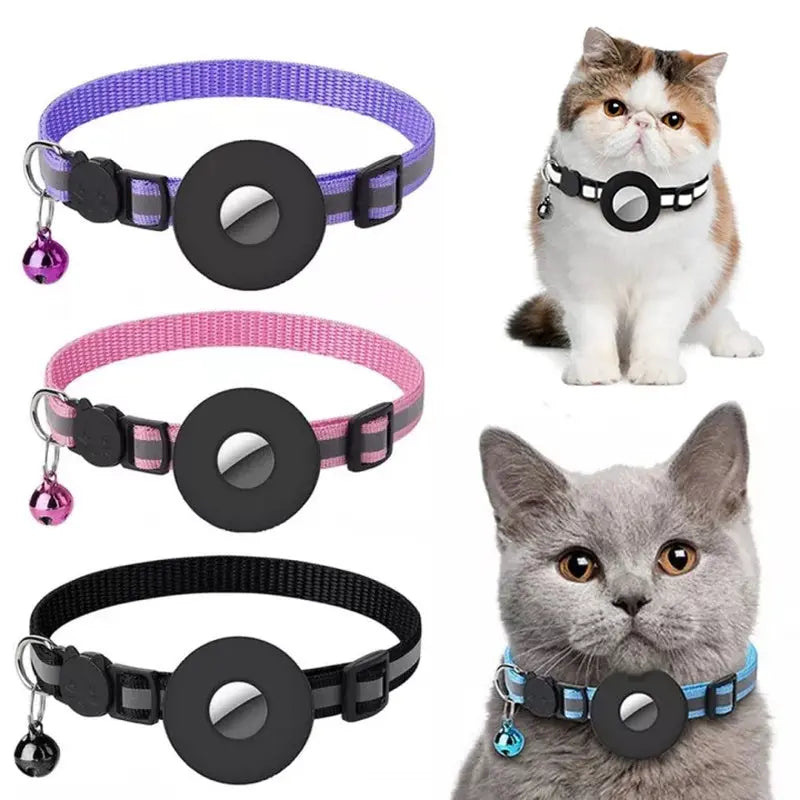 Reflective Airtag Collar for Cat & Dog - TadeyPet