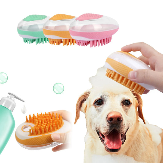 Bath Brush 2-in-1 for Dog & Cat - TadeyPet