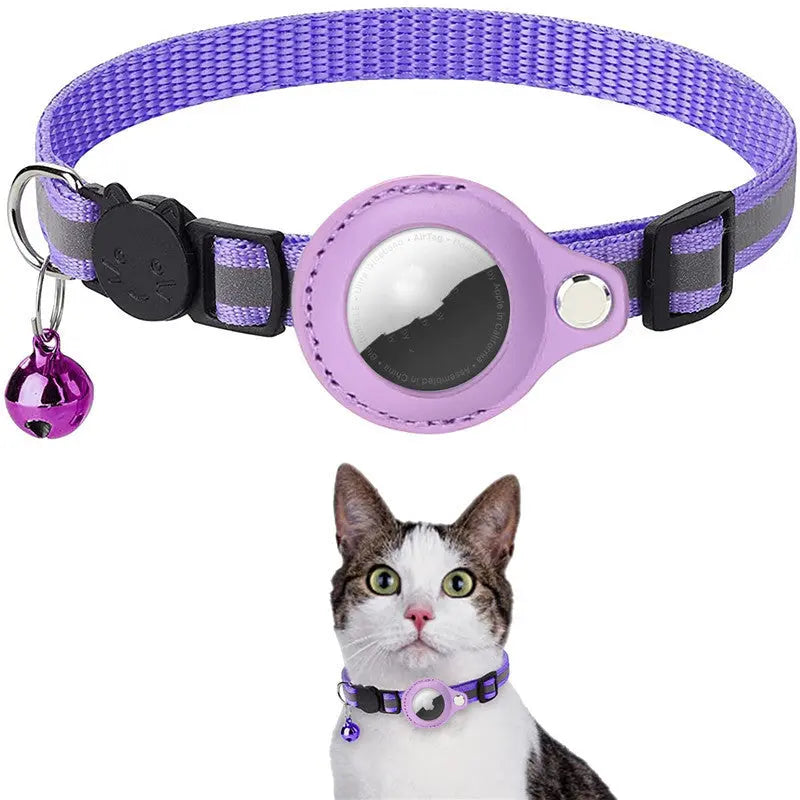 Reflective Airtag Collar for Cat & Dog - TadeyPet